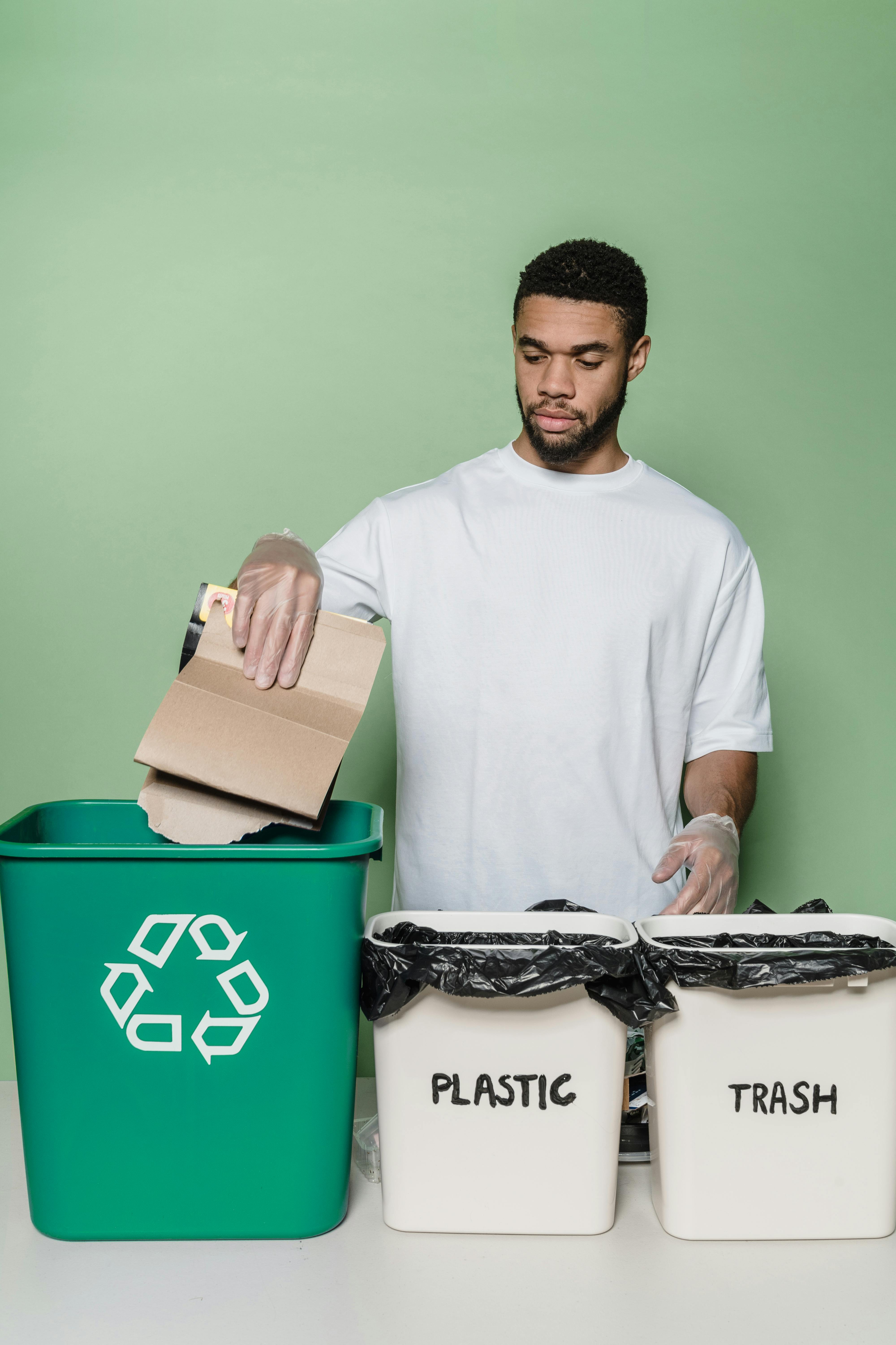 Trash bins